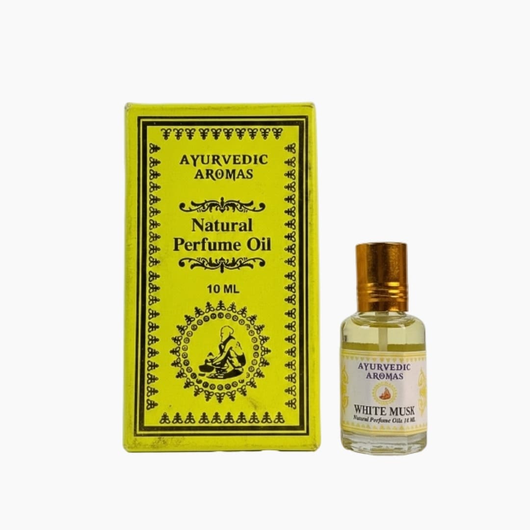 Ayurvedic White Musk Perfuem Oil-10ml